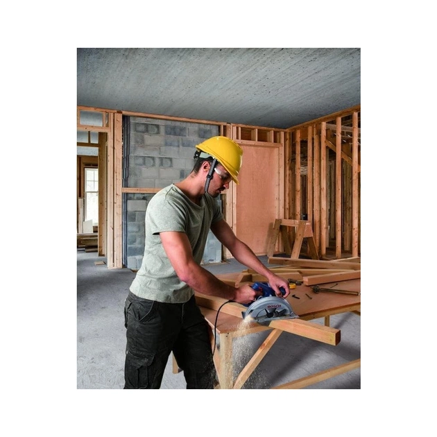 Дискова пила Bosch GKS 140 + Пиляльний диск Eco for wood (0.601.6B3.020) - зображення 4