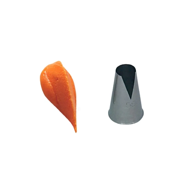 Кондитерська насадка Martellato Stripes & Border 13 х 20 мм (BX 2312) - picture 1