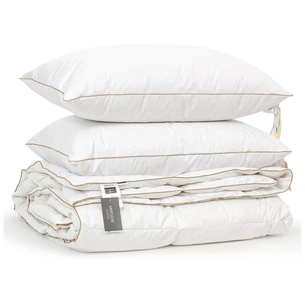 Ковдра MirSon набір пуховий Raffaello White Зима №2005 200x220 (2200001771673) зображення 1