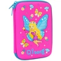 Пенал Cool For School з тисненням 1 відділення Фуксія (QT-5625-Rosered) - зменшене зображення 1