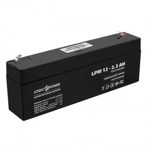 Батарея до ДБЖ LogicPower LPM 12В 2.3 Ач (4132) зображення 1