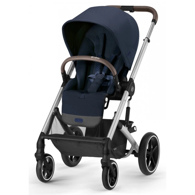 Коляска Cybex Balios S Lux SLV Ocean Blue (з бампером) (522003755) - изображение 1