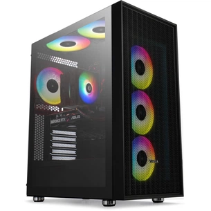 Комп'ютер Vinga Pillar Black (V12400F.22) зображення 1