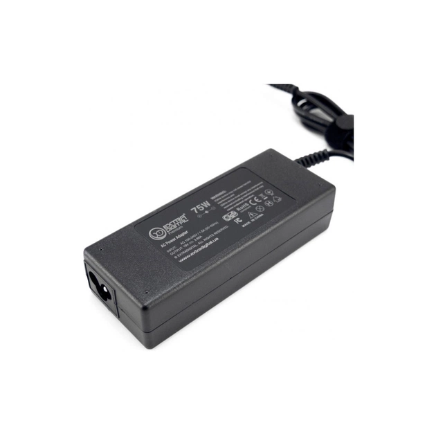 Блок живлення до ноутбуку Extradigital Toshiba 19V, 3.95A, 75W (5.5x2.5) (PST3879) - picture 3