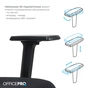 Кресло офисное OfficePro Fusion OC577B Black - уменьшенное изображение 6