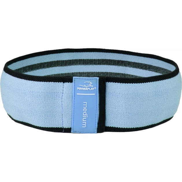 Еспандер PowerPlay 4111 M Medium Блакитний (PP_4111_Blue_M) - изображение 1