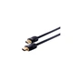 Кабель мультимедійний HDMI to HDMI 1.0m CBL-H300-010 Premium 4K 30AWG Cypress (CBL-H300-010) - зменшене зображення 2