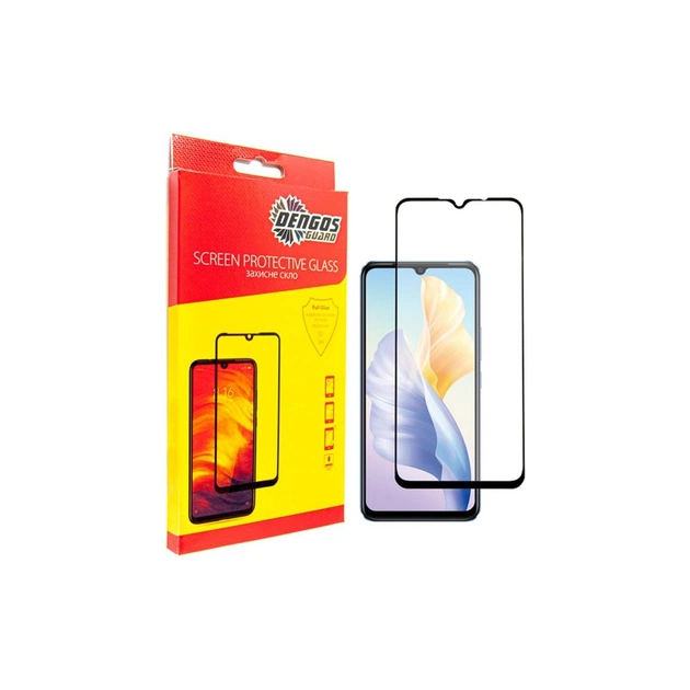 Скло захисне Dengos Full Glue VIVO V23e (TGFG-210) - зображення 1