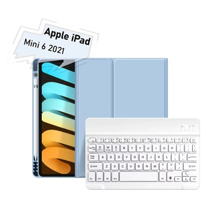 Чохол до планшета BeCover with keyboard Apple iPad Mini 6 2021 Light Blue (712989) зображення 1