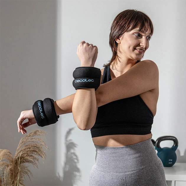 Обтяжувачі Cecotec Drumfit AnkleBell 2000 Neo (2шт по 2кг) (CCTC-07207) - picture 8