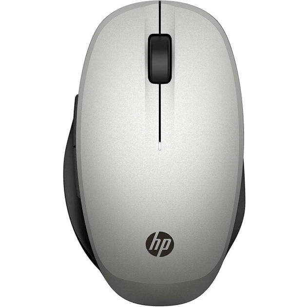 Мишка HP Dual Mode Bluetooth/Wireless Silver (6CR72AA) - зображення 1