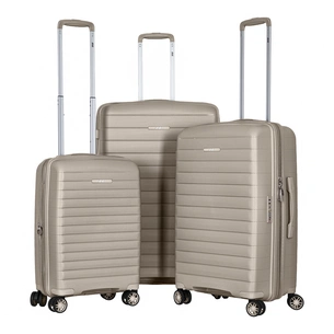 Набір валіз 2E Aero (L+M+S), сіро-коричневі (2E-SPP-AERO-SET3-TP) зображення 1