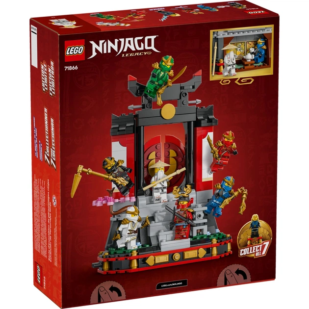 Конструктор LEGO NINJAGO Модель персонажів ніндзя. 15-та річниця (71866) - зображення 8