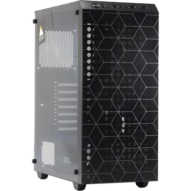 Корпус GTL Gaming Shield Black (GTL2625B5) без БЖ - зображення 1