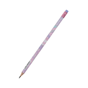 Олівець графітний Kite Rainbow Catcorn круглий, з гумкою, НВ (K24-056-2) зображення 1