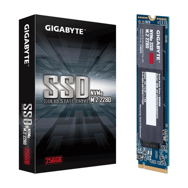 Накопичувач SSD M.2 2280 256GB GIGABYTE (GP-GSM2NE3256GNTD) - изображение 1