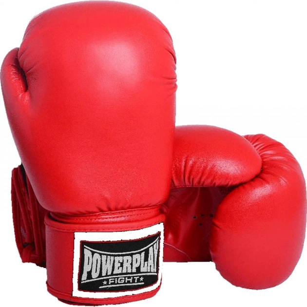 Боксерські рукавички PowerPlay 3004 10oz Red (PP_3004_10oz_Red) - зображення 1