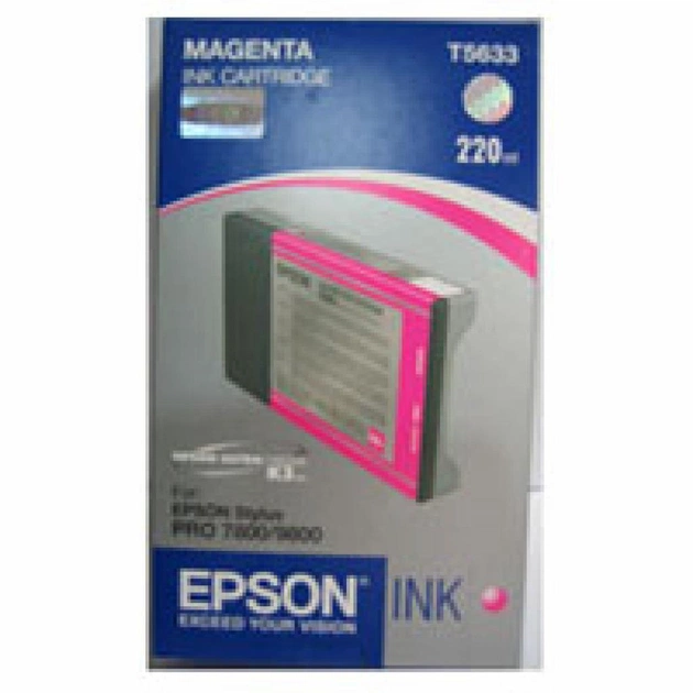 Картридж Epson St Pro 7800/9800 magenta (C13T603B00) - изображение 1