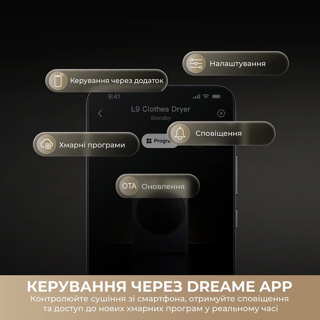 Сушильна машина Dreame L9 (DWD09L90TA) - зображення 4