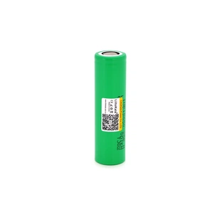 Акумулятор 18650 2500mAh (2450-2650mah), 3.7V (2.75-4.2V), green, PVC BOX Liitokala (Lii-25R) зображення 1