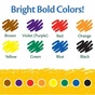 Олівці кольорові Crayola воскові, 8 шт (52-3008) - зменшене зображення 3