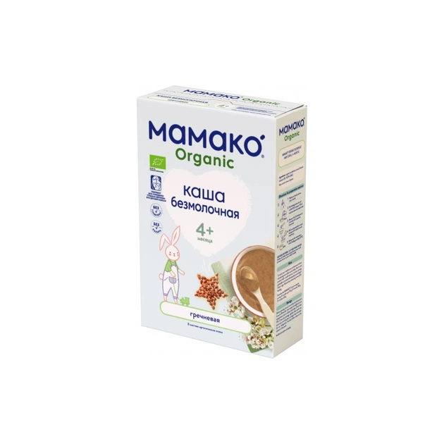 Дитяча каша MAMAKO Organic гречана 200 г (8437022039251) - изображение 1
