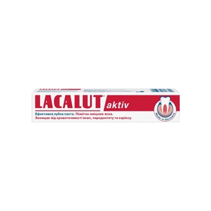 Зубная паста Lacalut aktiv 50 мл (4010439200786) изображение 1