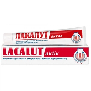Зубна паста Lacalut aktiv 50 мл (4010439200786) зображення 1