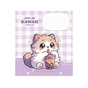 Зошит Школярик Just be kawaii 12 аркушів клітинка (012-3480K) - зменшене зображення 2