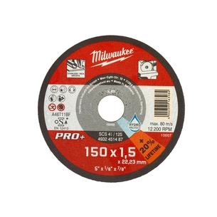 Круг відрізний Milwaukee SCS 41/150х1.5 PRO+ (4932471386) зображення 1