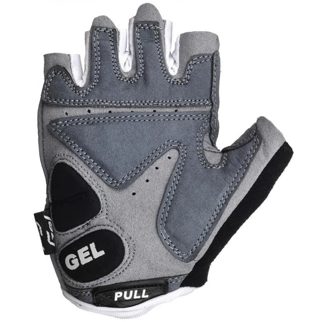 Велорукавиці PowerPlay 5034 White/Red M (5034A_M_Red) - зображення 3