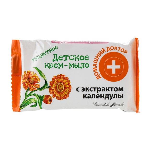 Дитяче мило Домашний Доктор крем з календулою 70 г (8588006035025) - зображення 1