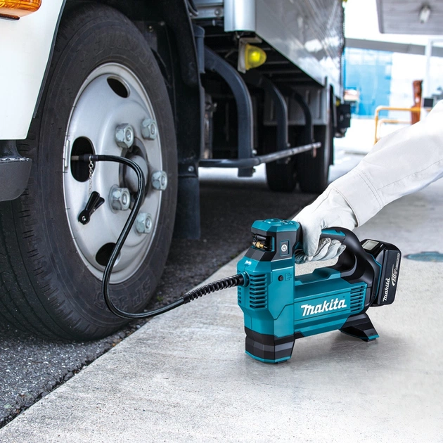 Автомобільний компресор Makita 18В, LXT (без АКБ та ЗП) (DMP181Z) - зображення 4