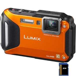 Цифровий фотоапарат Panasonic Lumix DMC-FT5 orange (DMC-FT5EA-D/DMC-FT5EA9-D) зображення 1