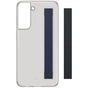 Чохол до мобільного телефона Samsung Clear Strap Cover Galaxy S21 FE (G990) Dark Gray (EF-XG990CBEGRU) - зменшене зображення 2