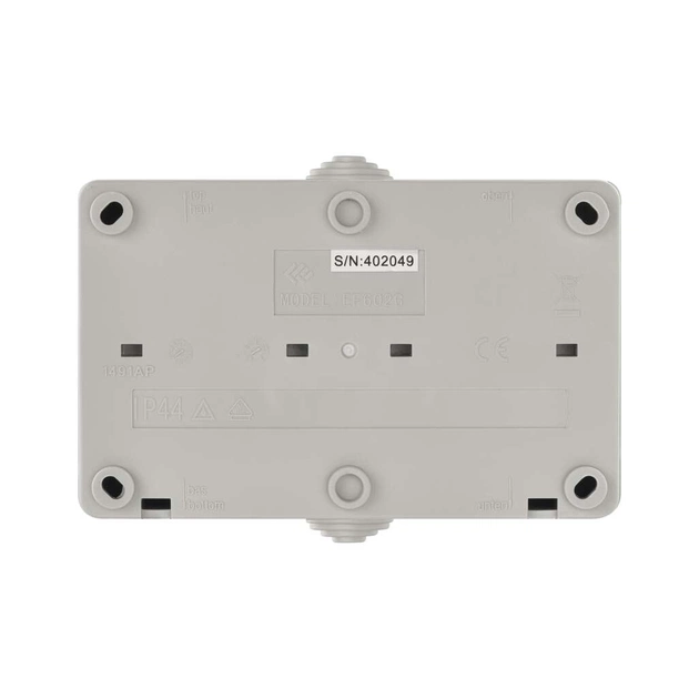 Розетка EMOS 16A 250V IP44 подвійна (A1396.1) - зображення 4