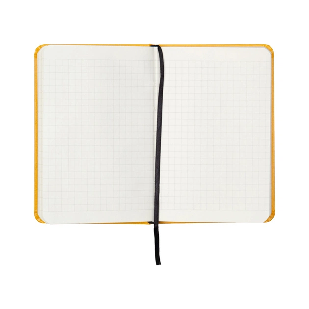 Книга записна Axent Partner 95х140 мм в клітку 96 аркушів Жовта (8301-08-A) - зображення 7