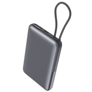 Універсальна мобільна батарея Proove Moon Rock 2 in 1 22.5W 10000mAh Gray (PBR122012105) зображення 1