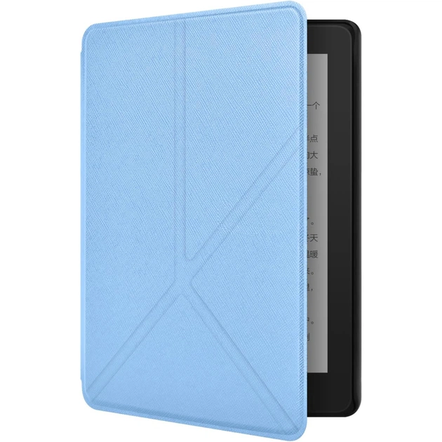 Чохол до електронної книги BeCover Ultra Slim Origami Amazon Kindle Paperwhite 12th Gen. 2024 7"/Colorsoft (2024) Light Blue (712839) - picture 4