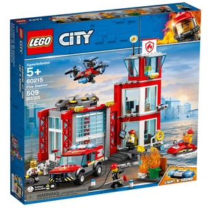 Конструктор LEGO City Пожежне депо 509 деталей (60215) зображення 1