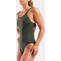 Купальник Arena Team Swimsuit Swim Pro Solid 004760-609 темно-зелений 38 (3468337729235) - зменшене зображення 3
