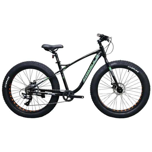 Велосипед Formula 24" Paladin DD рама-12" 2022 Black/Green (OPS-FR-24-356) - изображение 1