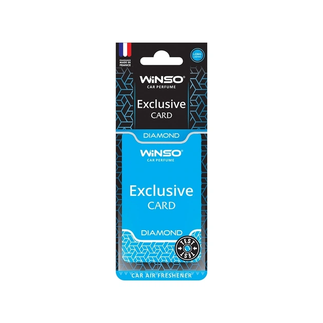 Ароматизатор для автомобиля WINSO Card Exclusive Diamond (533120) - изображение 1