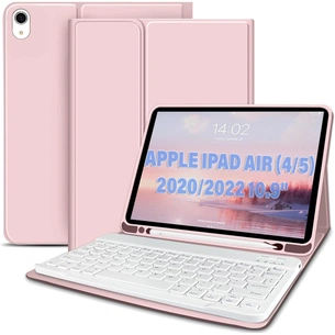 Чохол до планшета BeCover Keyboard Apple iPad Air (4/5) 2020/2022 10.9" Pink (711147) зображення 1
