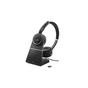 Навушники Jabra Evolve 75 SE UC stereo + with charging base (7599-848-199) - зменшене зображення 1
