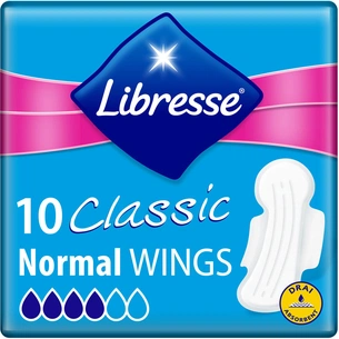 Гігієнічні прокладки Libresse Classic Ultra Clip Normal Drai 10 шт (7322540114331) зображення 1