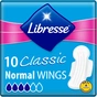 Гігієнічні прокладки Libresse Classic Ultra Clip Normal Drai 10 шт (7322540114331) - зменшене зображення 1