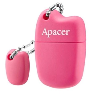 USB флеш накопичувач Apacer 8GB AH118 Pink USB 2.0 (AP8GAH118P-1) зображення 1
