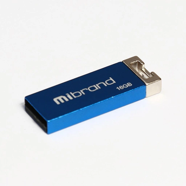 USB флеш накопичувач Mibrand 16GB Сhameleon Blue USB 2.0 (MI2.0/CH16U6U) - изображение 1