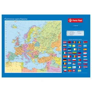Підкладка настільна Panta Plast Карта Європи (0318-0037-99) зображення 1